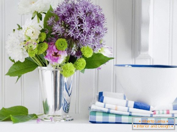 Bouquet za kopalnico ali kuhinjo