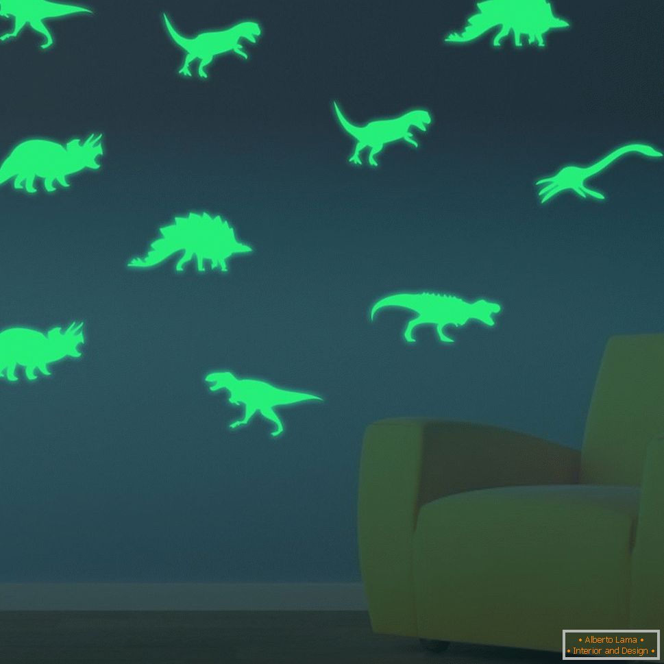 Dinozavri na steni