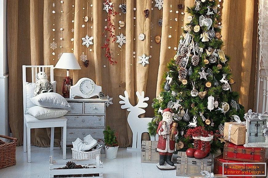 Božična notranja dekoracija