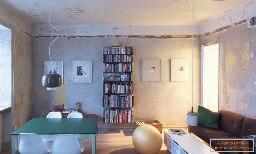 Notranja izvedba stanovanja v skandinavskem slogu
