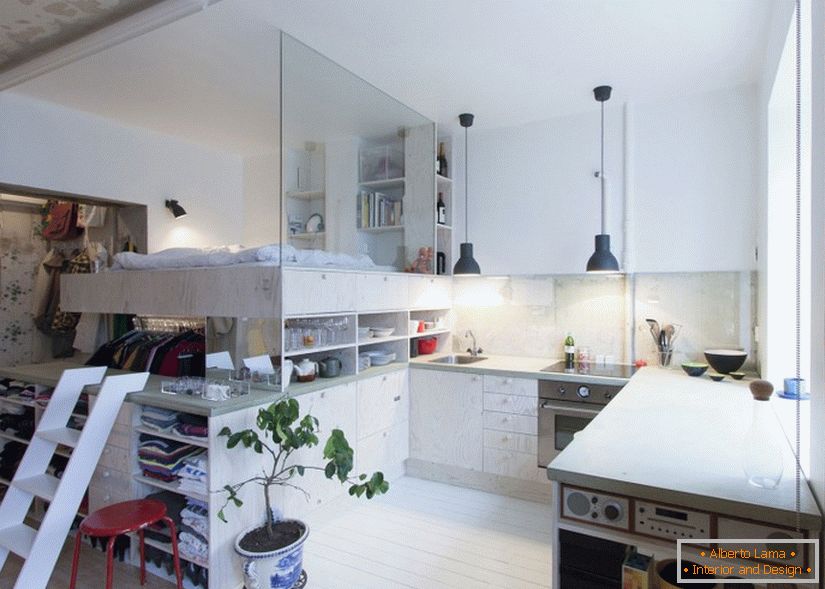 Notranja izvedba stanovanja v skandinavskem slogu