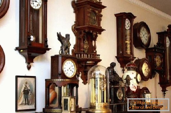 vintage stenske ure, foto 38