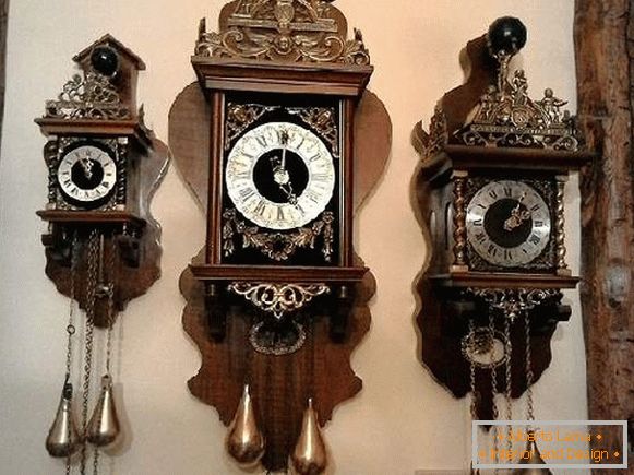 vintage stenske ure, foto 39