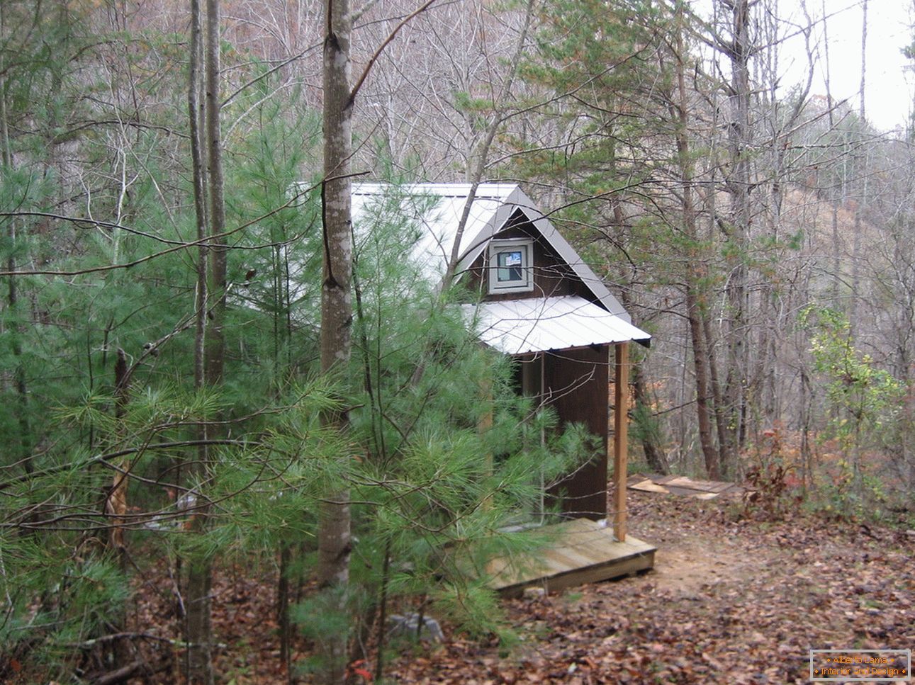 Mala hiša v gozdu