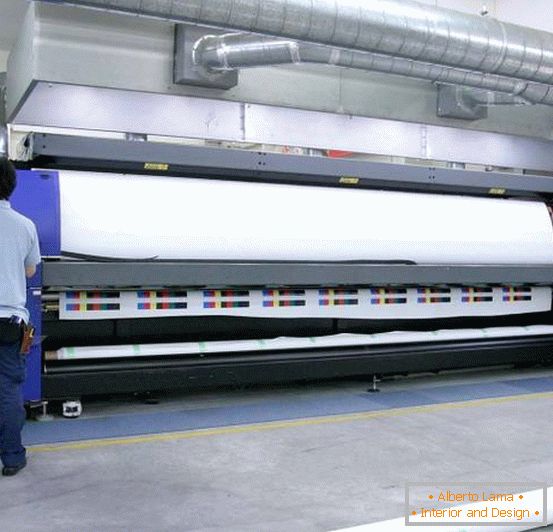 Tiskalnik velikega formata za tiskanje