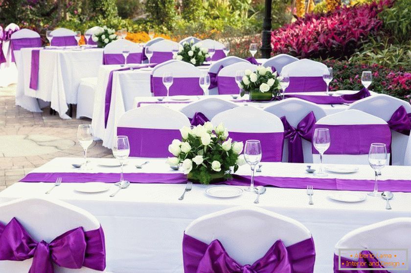Dekoracija poročnih miz