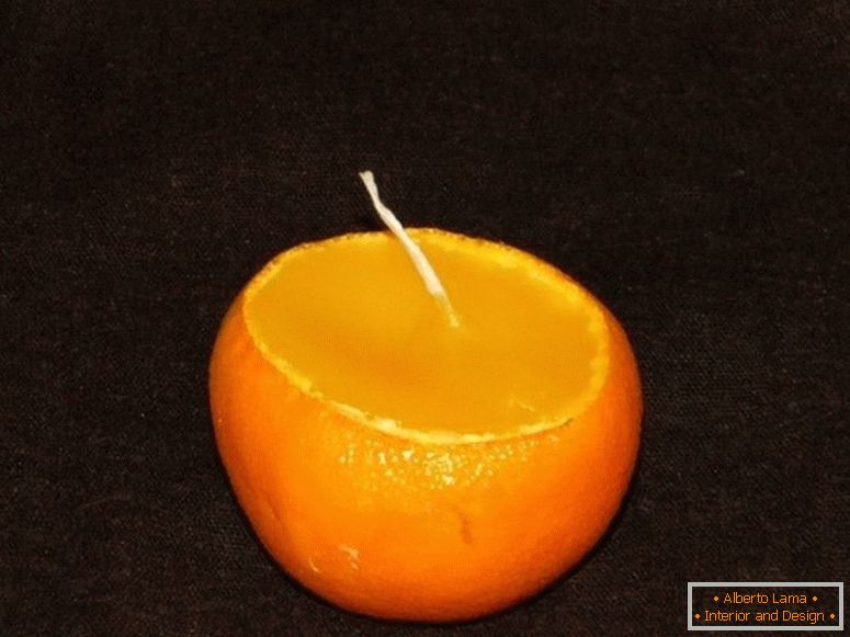 Svečka mandarine