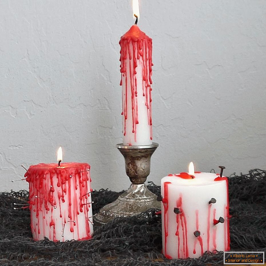Dekor za sveče на Хэллоуин