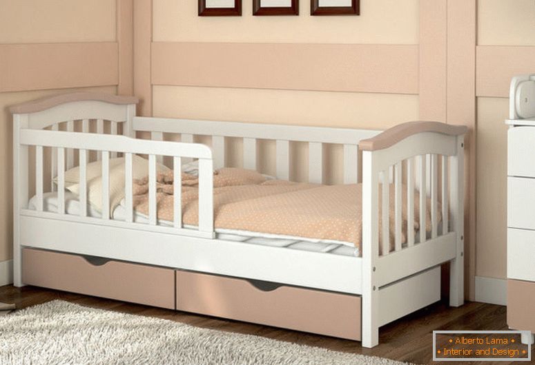 Otroška posteljica za dojenčke do štiri leta starosti