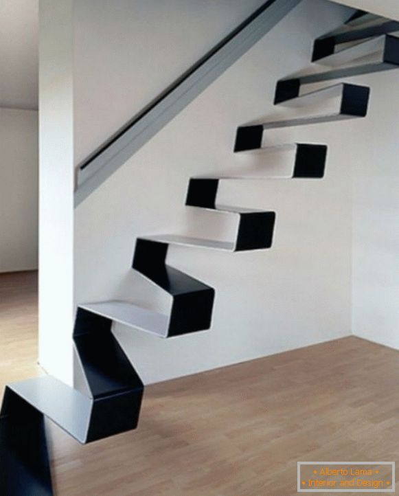 Zasnova stopnišča v zasebni hiši, fotografija 4