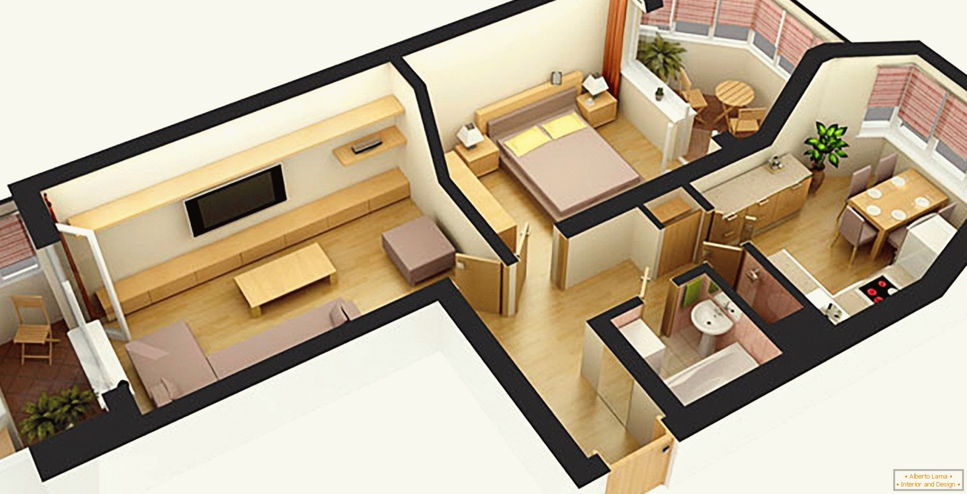 3D stanovanjski projekt