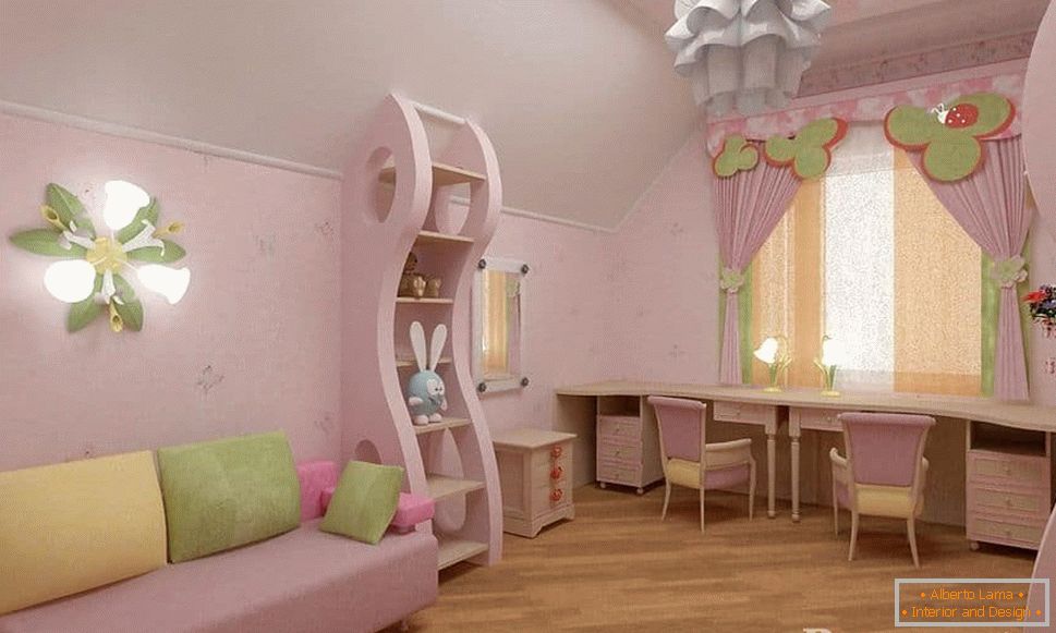 Funkcionalno pohištvo za deklice