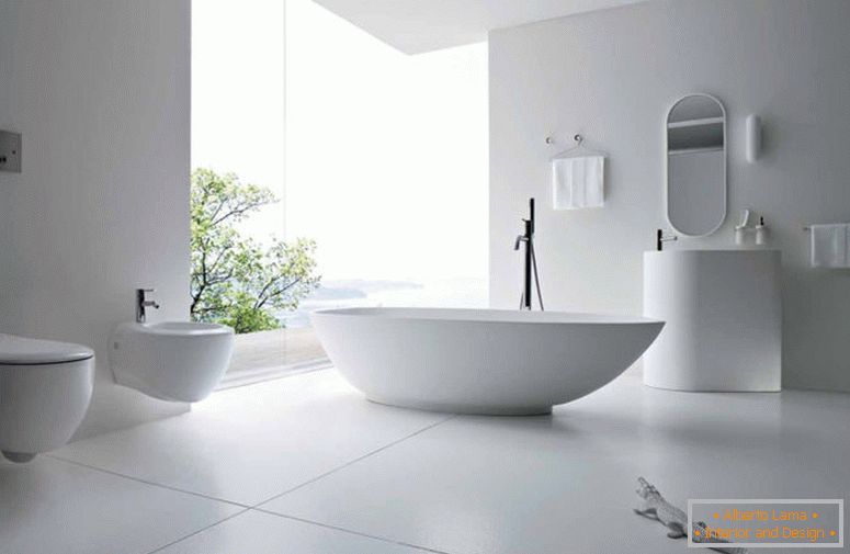 white-scheme-wonderful-kopalnica-notranje-design-ideas