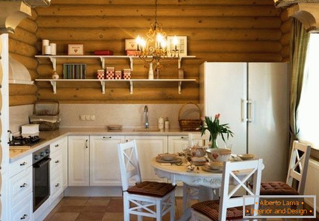majhna kuhinja v zasebni hiši дизайн