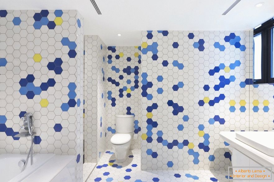 Notranja oblika toaletne sobe iz Dariel Studio