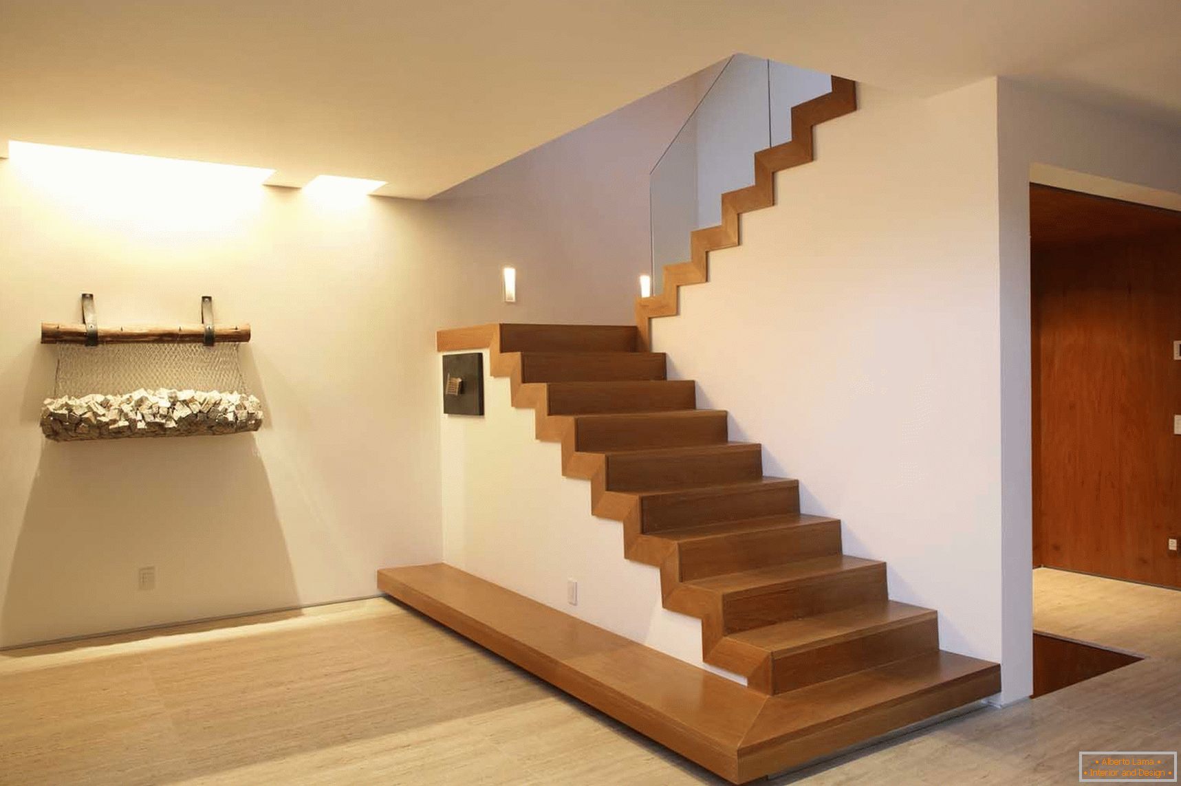 Stopnice v slogu minimalizma