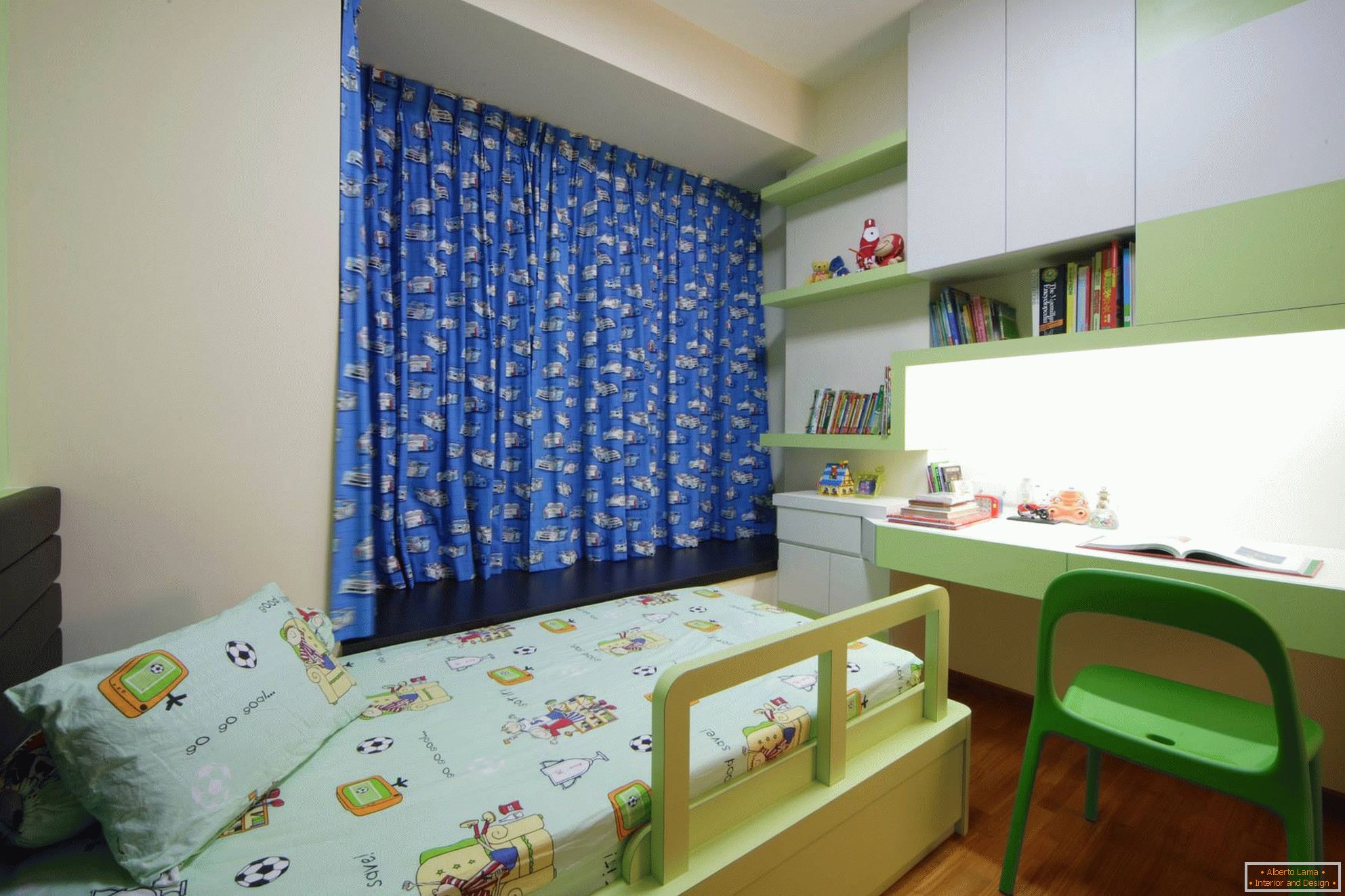 Oblikovanje majhne otroške sobe