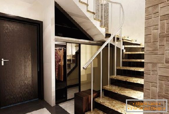 hodniški dizajn s stopnicami, fotografija 18