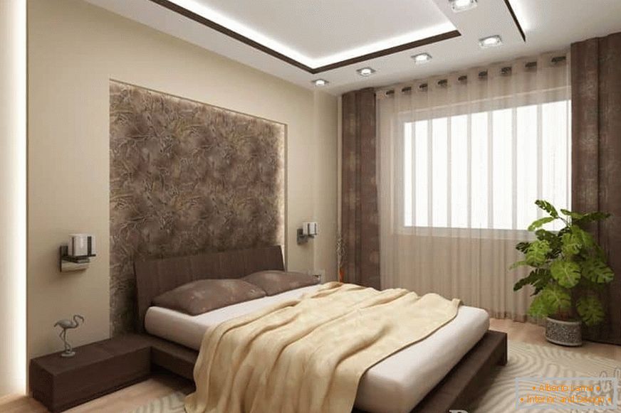 Sodoben dizajn spalnica