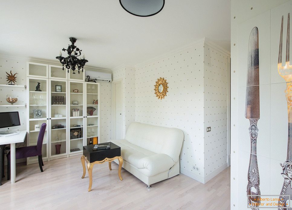 Dnevna soba luksuznih apartmajev od Maria Dadiani
