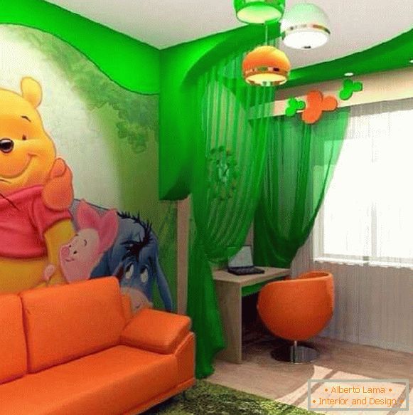 Disney ozadja za otroško sobo, foto 39