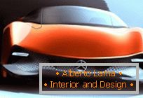 Futuristični Mercedes oblikovalec Oliver Elst
