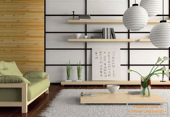 Dekor v slogu kitajskega minimalizma