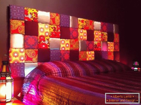 vzglavnik-postelja-v maroškem slogu dekoracijo