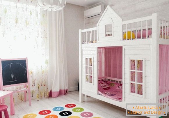 oblikovanje otroške sobe za dekle Fotografiranje notranjosti