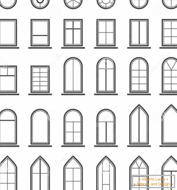 Katera okna so boljša - izberite obliko oken za hišo