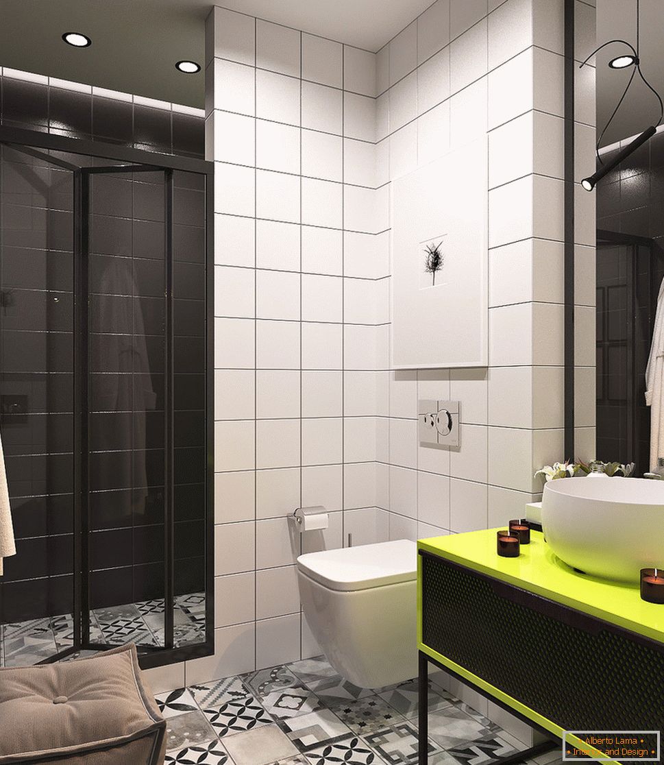 Svetla kopalnica design