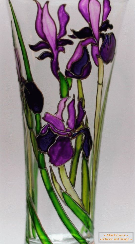 Vaza z irisi