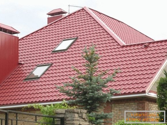 Streha iz fotografije iz kovinske plošče 2