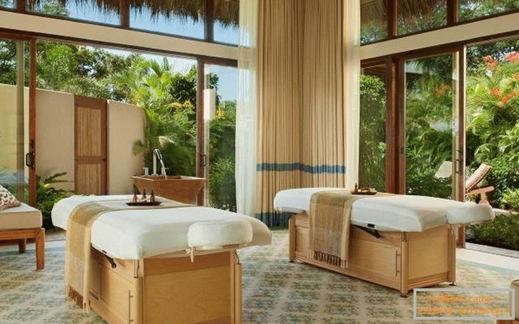 Design soba za spa tretmaji v hotelu Mukul Luxury