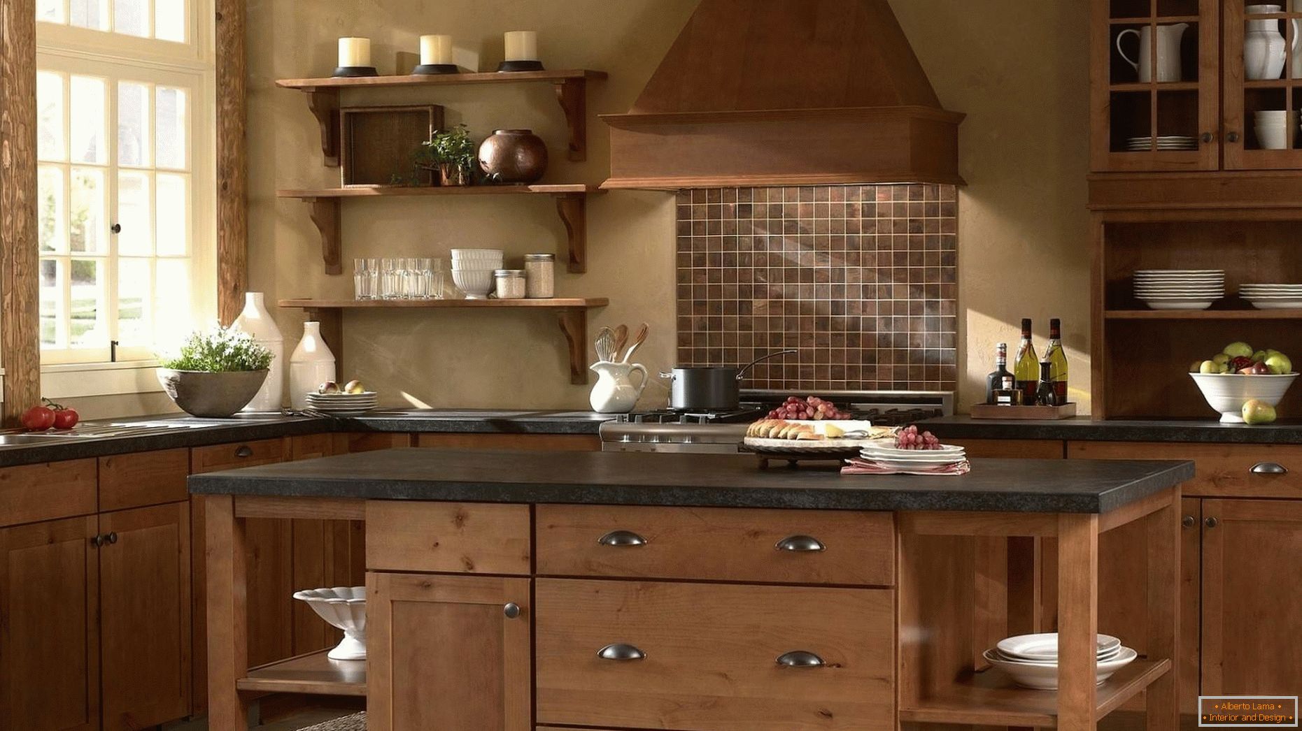 Kuhinje iz lesa so klasične!