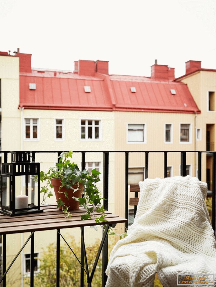 Balkonska hiša na Švedskem