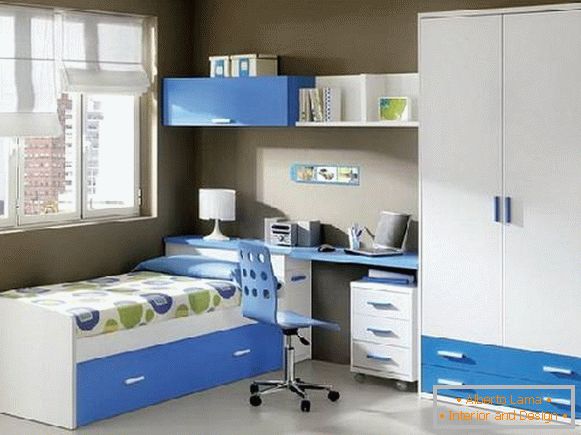 modularno pohištvo za otroško sobo za dečka, foto 2