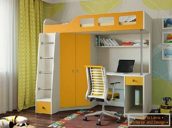 pohištvo za majhno otroško sobo, foto 23
