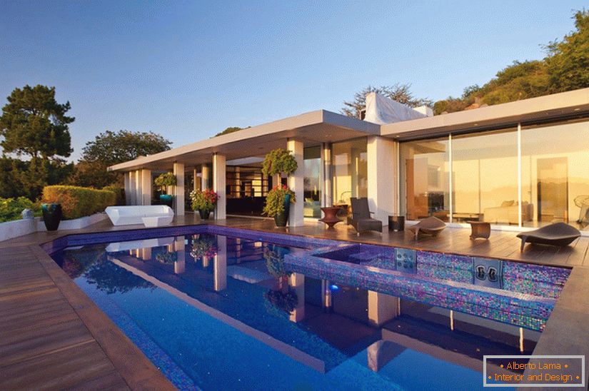 Moderna hiša na Beverly Hillsu