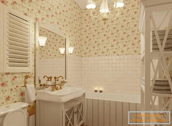 Bright Provence style kopalnica