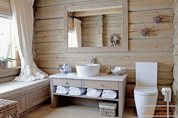 Leseno pohištvo za kopalnico