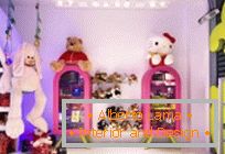Радужный интерьер в магазине игрушек Pilarova zgodba, Барселона