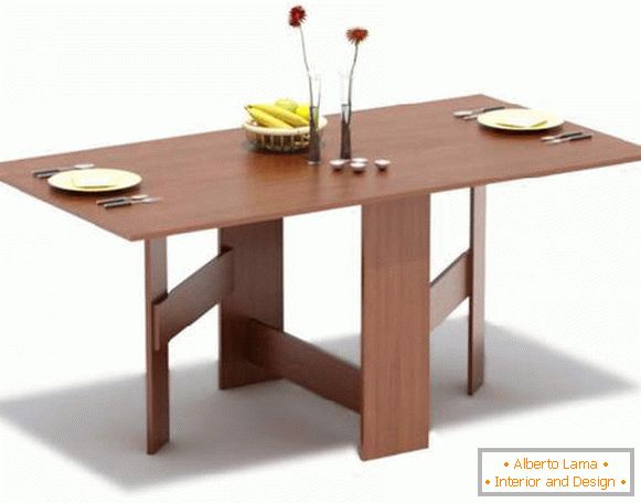 lesene zložljive jedilne mize, fotografija 24
