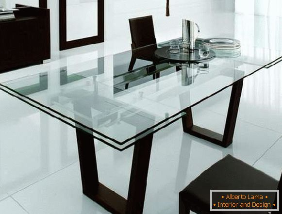 miza, steklo, zložljiva, fotografija 39