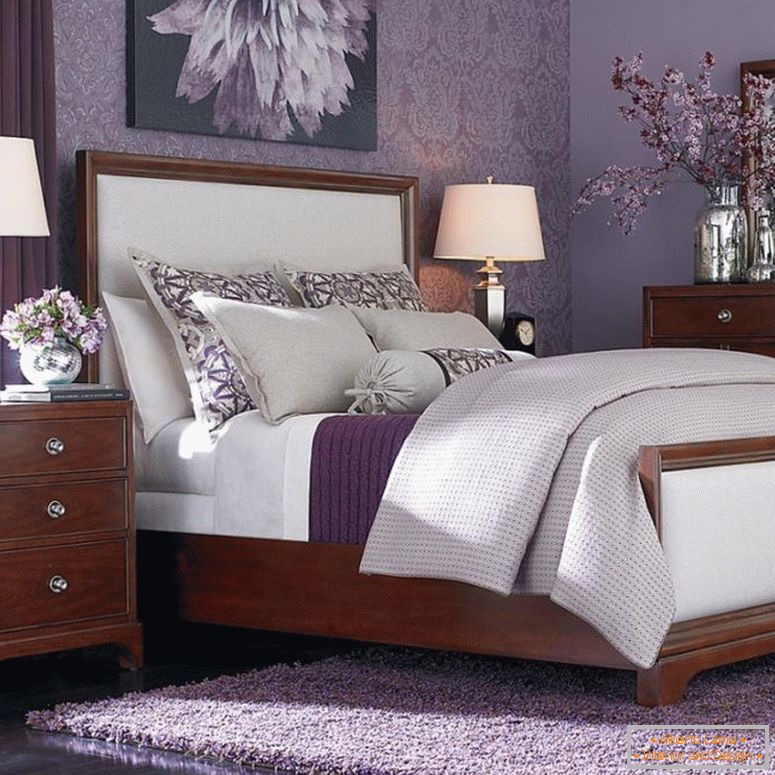 lila-siva-spalnica-dekoriranje-ideje