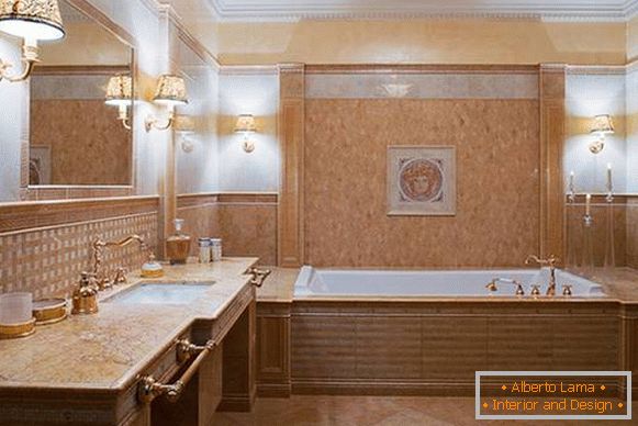 stenska svetilka za kopalnico v klasičnem slogu, fotografija 21