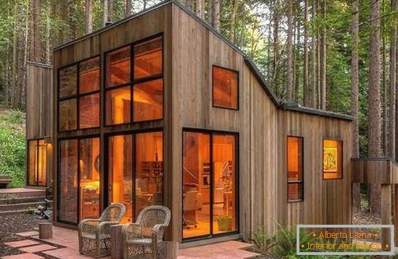 Moderne lesene hiše - najboljše fotografije in projekti za leto 2016