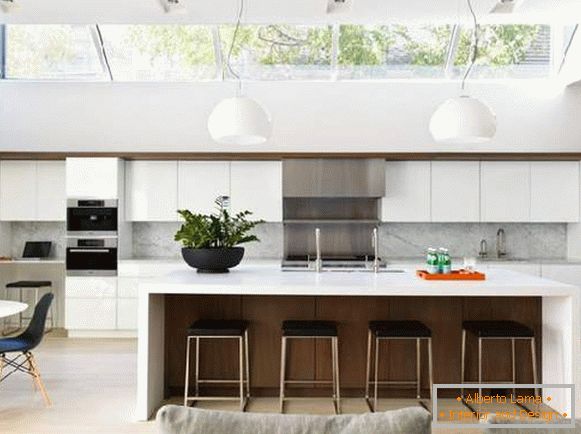 fotografija modernih kuhinj v apartmaju, fotografija 29