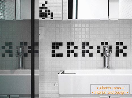 Zasnova kopalnice v slogu minimalizma