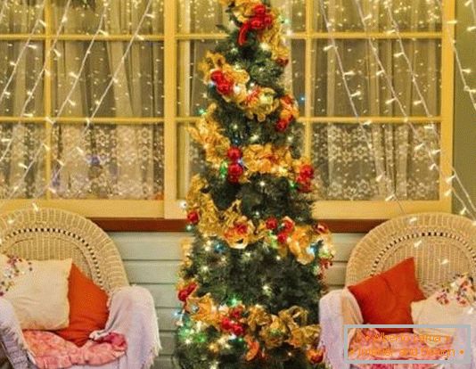 ideja-za-slog-dekoracija-božično drevo